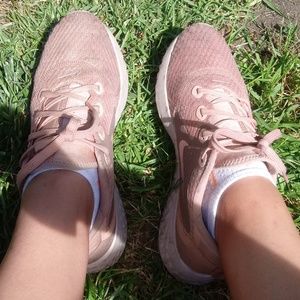 Pink Nike React women's 9.5